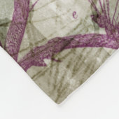 Couverture Polaire Papillons d'arabesque III (Coin)