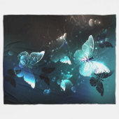 Couverture Polaire Papillons de nuit (Devant (Horizontal))