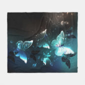 Couverture Polaire Papillons de nuit (Devant (Horizontal))