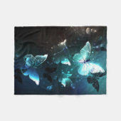 Couverture Polaire Papillons de nuit (Devant (Horizontal))