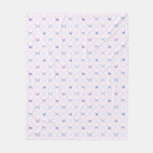 Couverture Polaire Papillons papillons papillons papillons papillon d (Devant)