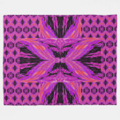 Couverture Polaire Papillons Pour Anastacia 19 (Devant (Horizontal))