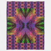 Couverture Polaire Papillons Pour Anastacia 22 (Devant)