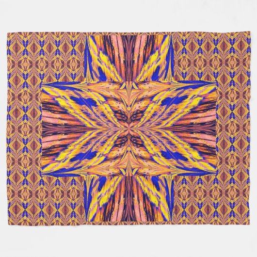 Couverture Polaire Papillons pour Anastacia 7 (Devant (Horizontal))