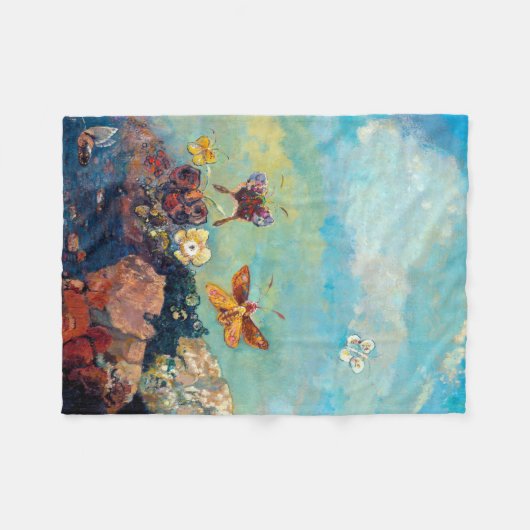 Couverture Polaire Papillons, Redon (Devant (Horizontal))