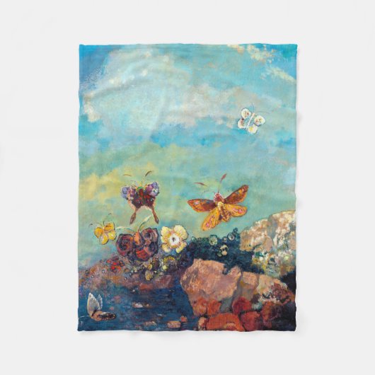 Couverture Polaire Papillons, Redon (Devant)