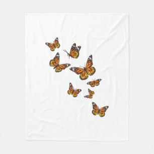 Couverture Polaire Papillons volants - Gardener à papillon Ento