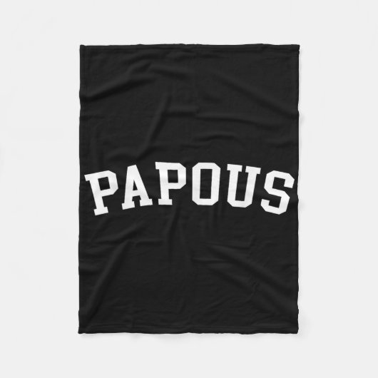 Couverture Polaire Papous _1 (Devant)