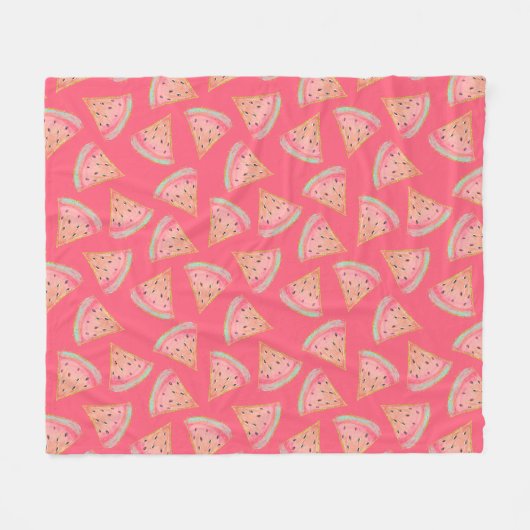 Couverture Polaire Pâque rose (Devant (Horizontal))