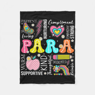 Couverture Polaire Para Professional Educator 1st Day Of Back To Scho