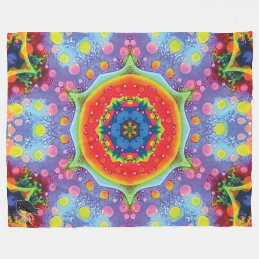 Couverture Polaire Paradigm Kaleidoscope (Devant (Horizontal))