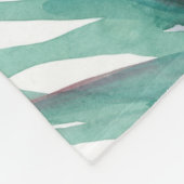 Couverture Polaire Paradis botanique tropical II (Coin)