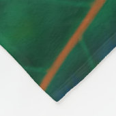 Couverture Polaire Paradis tropical Floral hawaïen (Coin)