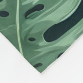 Couverture Polaire Paradis tropical Motif de la jungle (Coin)