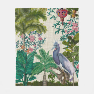 Couverture Polaire Paradise Chinoiserie