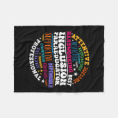 Couverture Polaire Paraéducateur pour l'inclusion super - Éducation s (Devant (Horizontal))