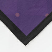 Couverture Polaire Parapluie violet & coeurs .7 (Coin)