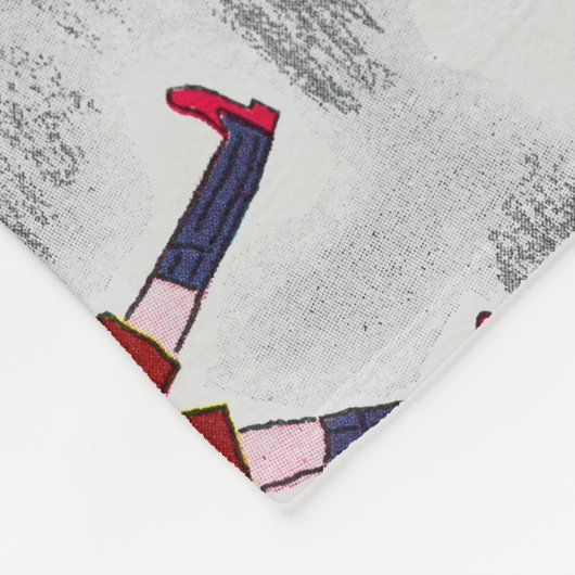 Couverture Polaire Parapluies (Coin)