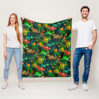 Couverture Polaire Parc Dinosaur