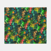 Couverture Polaire Parc Dinosaur (Devant (Horizontal))