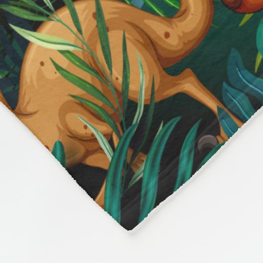 Couverture Polaire Parc Dinosaur (Coin)