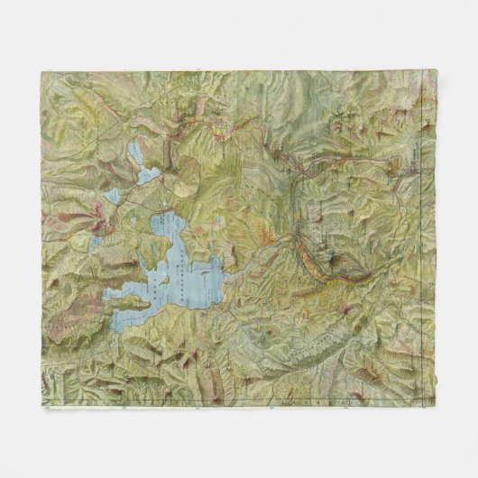 Couverture Polaire Parc national 2 2 de Yellowstone (Devant (Horizontal))