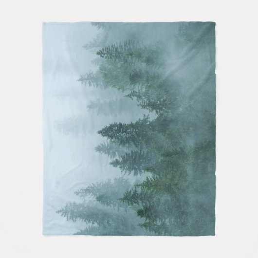 Couverture Polaire Parc national de Ceahlau Morning Froid. (Devant)