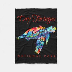 Couverture Polaire Parc national de Dry Tortugas Tortue marine aquare