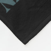 Couverture Polaire Parc national de l'Utah Zion de style rétro (Coin)