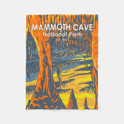 Couverture Polaire Parc national de Mammoth Cave Kentucky (Devant)