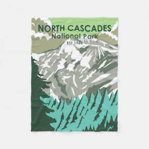 Couverture Polaire Parc national de North Cascades Goode Mountain Ret