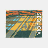 Couverture Polaire Parc national de Sequoia Sequoia Arbres géants (Devant (Horizontal))