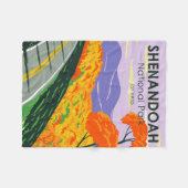 Couverture Polaire Parc national de Shenandoah Skyline Drive Virginie (Devant (Horizontal))
