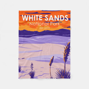 Couverture Polaire Parc national de White Sands Nouveau-Mexique Vinta