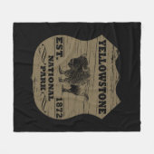 Couverture Polaire Parc national de Yellowstone (Devant (Horizontal))