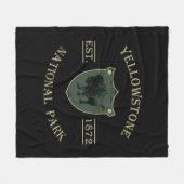 Couverture Polaire Parc national de Yellowstone (Devant (Horizontal))