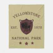 Couverture Polaire Parc national de Yellowstone (Devant)