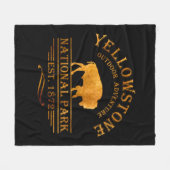 Couverture Polaire Parc national de Yellowstone (Devant (Horizontal))