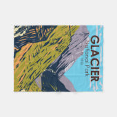 Couverture Polaire Parc national des Glaciers Aller au chemin Sun (Devant (Horizontal))