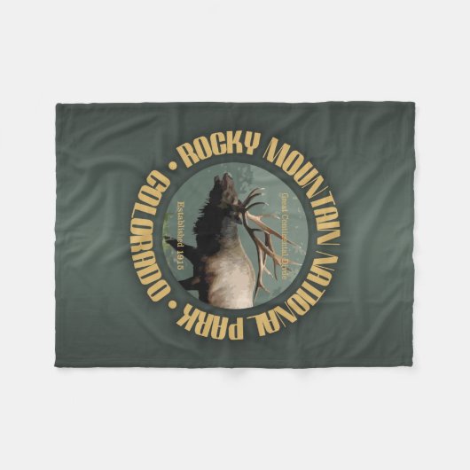 Couverture Polaire Parc national des Rocheuses (Devant (Horizontal))