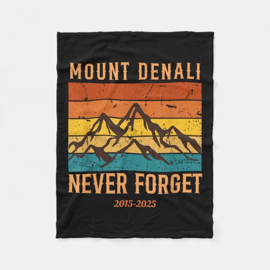 Couverture Polaire Parc national du Mont Denali Mont Mckinley Us (Devant)