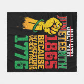 Couverture Polaire Parce que Mes ancêtres n'étaient pas libres en 177 (Devant (Horizontal))