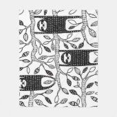 Couverture Polaire Parcelles réfrigérées : Motif animal mignon. (Devant)