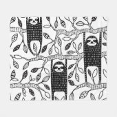 Couverture Polaire Parcelles réfrigérées : Motif animal mignon. (Devant (Horizontal))