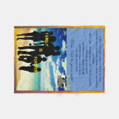 Couverture Polaire Parent ou autre personne spéciale pouvant être gar (Devant (Horizontal))