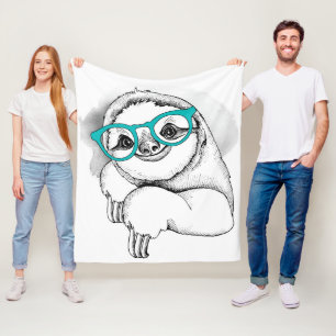 Couverture Polaire Paresse de hippie