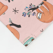 Couverture Polaire Paresse mignonne (Coin)