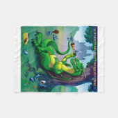 Couverture Polaire Parfois le Dragon gagne (Devant (Horizontal))