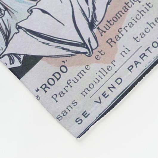 Couverture Polaire Parfum, Alphonse Mucha (Coin)