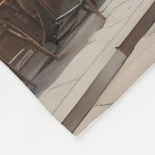 Couverture Polaire Paris aquarelle (Coin)